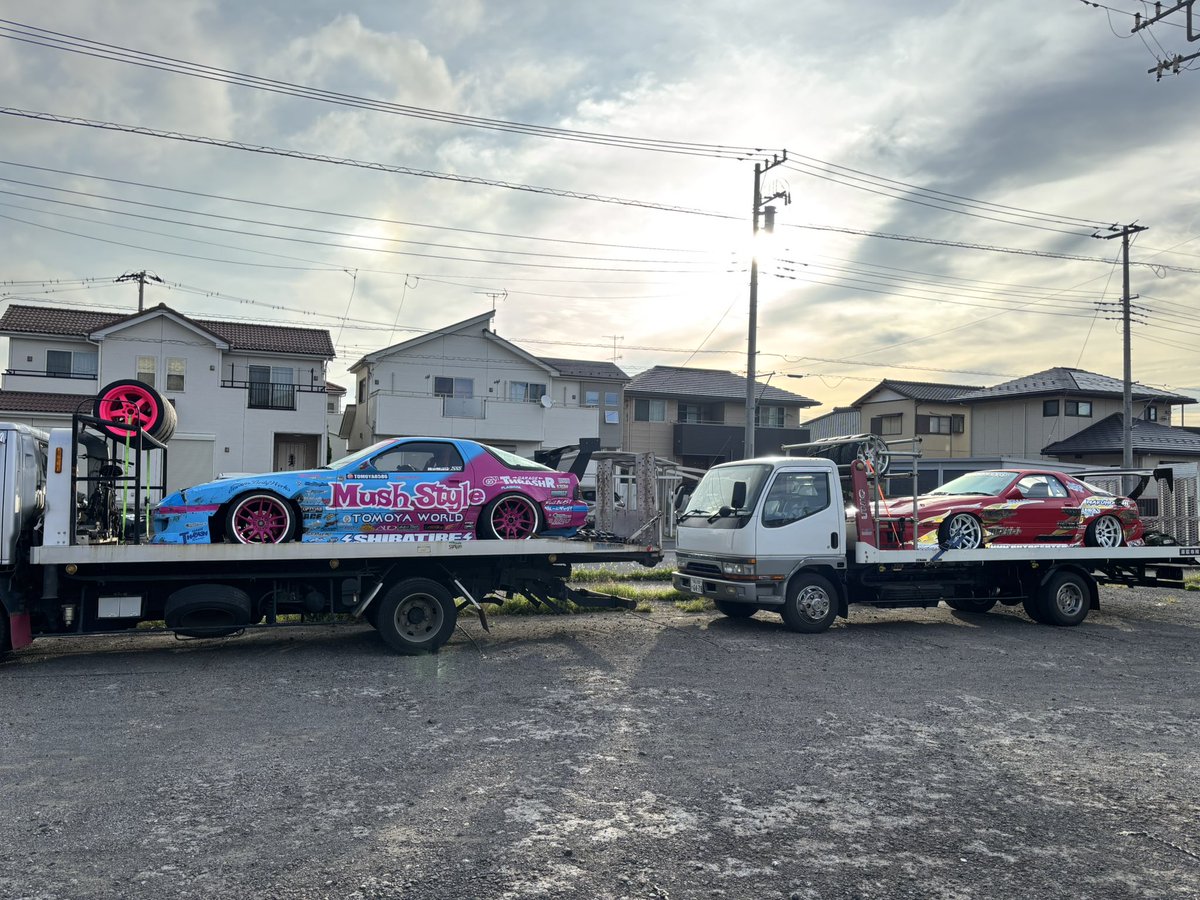 rt_rx7fc3s's tweet photo. 茂原へいざ！！

#絆ロータリーミーティング https://t.co/LIYXEV2H0F