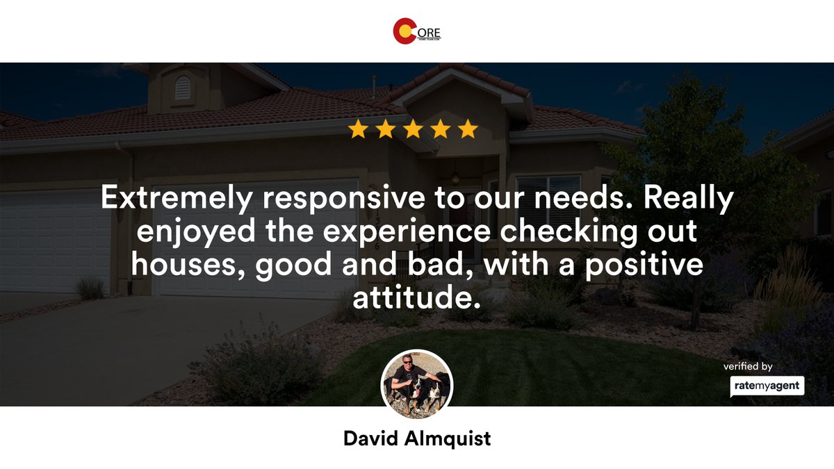daveindowntown's tweet photo. My latest RateMyAgent review in Gleneagle.
Asociate Level Real Estate Broker FA.100048200
https://t.co/Q0zF4ADwE8

...
#ratemyagent #realestate #HomeSmart https://t.co/CDZoby3nyZ