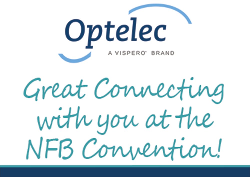 Optelec's tweet photo. What an incredible time last week at the 2026 NFB National Convention! We enjoyed connecting with everyone who stopped by our tables in the exhibit hall and joined us for our presentation or training sessions.

We look forward to spending time with you again next year!

#NFB26 https://t.co/mGEJdcCrx4