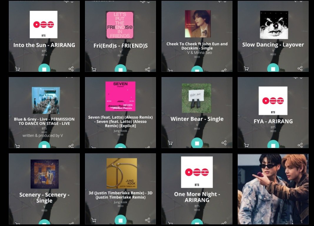 TaeKook_Radio's tweet photo. Thanks @RadioTucka56 for playing these ๐ถ by #V #JUNGKOOK & #BTS today.
#IntoTheSun #ARIRANG
#FRI_END_S
#CheekToCheek #MinnaSeo
#SlowDancing #LayoVer
#BlueandGrey
#Seven Alesso #Latto #Golden
#WinterBear
#FYA
#Scenery
#3D #Timberlake
#OneMoreNight
#TKRadio โจ๏ธโค๏ธ๐๐ซถ๐ค https://t.co/fAjDRVfkwf
