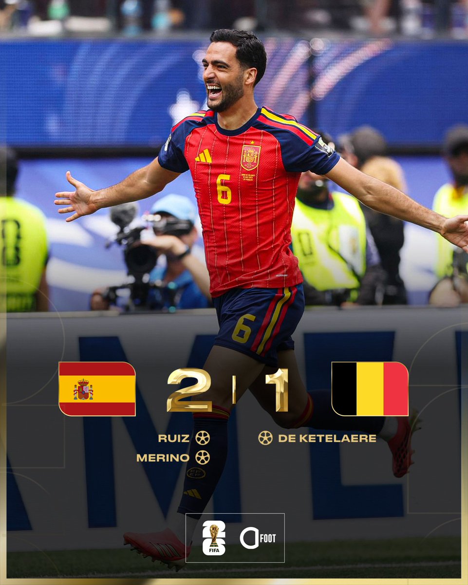 ActuFoot_'s tweet photo. 🚨🚨 COMME FACE AU PORTUGAL, L'ESPAGNE SE QUALIFIE DANS LES DERNIERS INSTANTS DU MATCH ET RETROUVE LES DEMI-FINALE D'UNE COUPE DU MONDE DEPUIS 2010 !!! 

RENDEZ-VOUS MAINTENANT LE 14 JUILLET : FRANCE 🇫🇷 ⚡️ 🇪🇸 ESPAGNE. 🤩 https://t.co/SJ4p9hkPHx