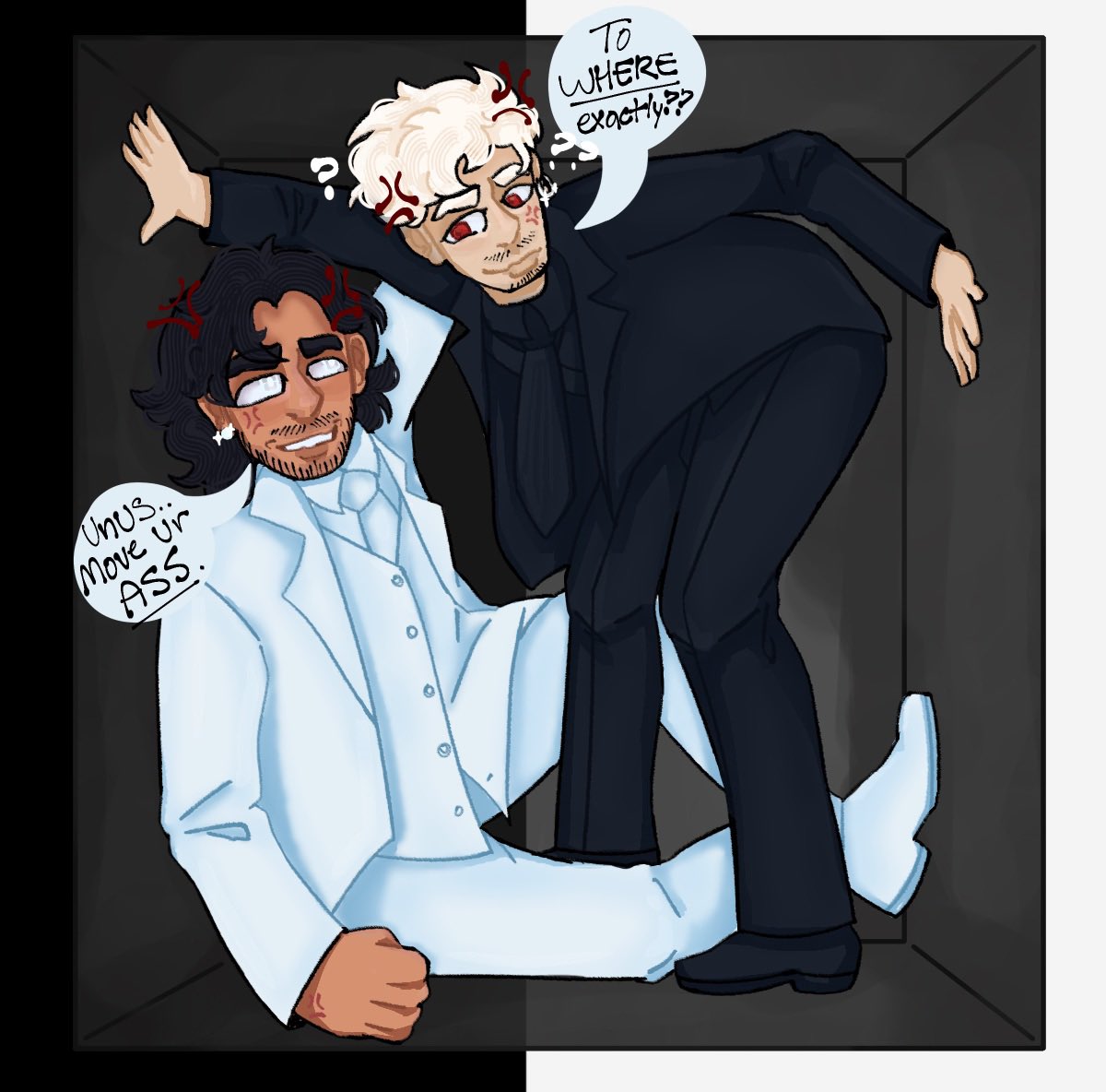 vipixel_'s tweet photo. decided to lock in and draw the theys (also if u care i have an art tiktok where i post a lot more👀) https://t.co/SYEp6BKUzb