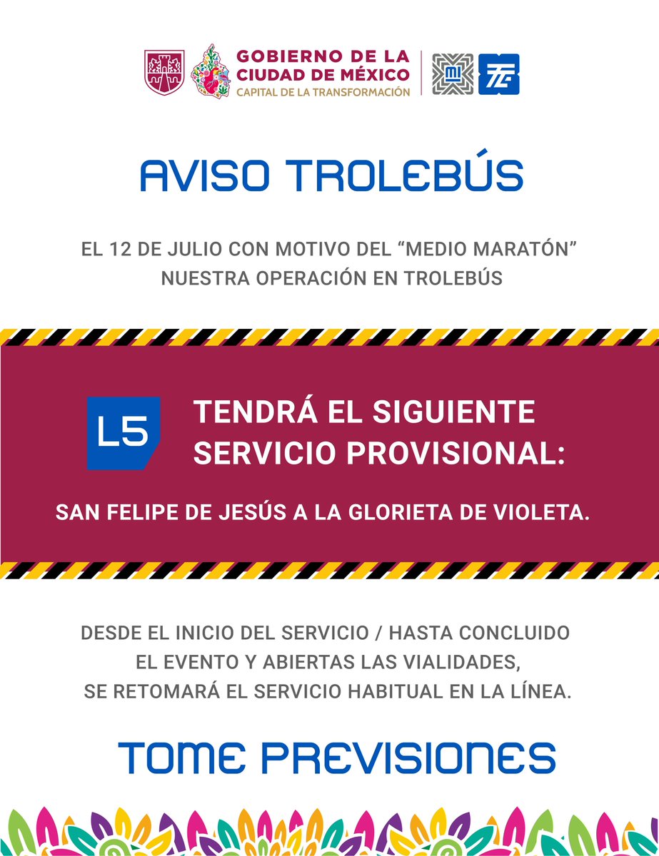 Servicio de Transportes Eléctricos CDMX tweet media