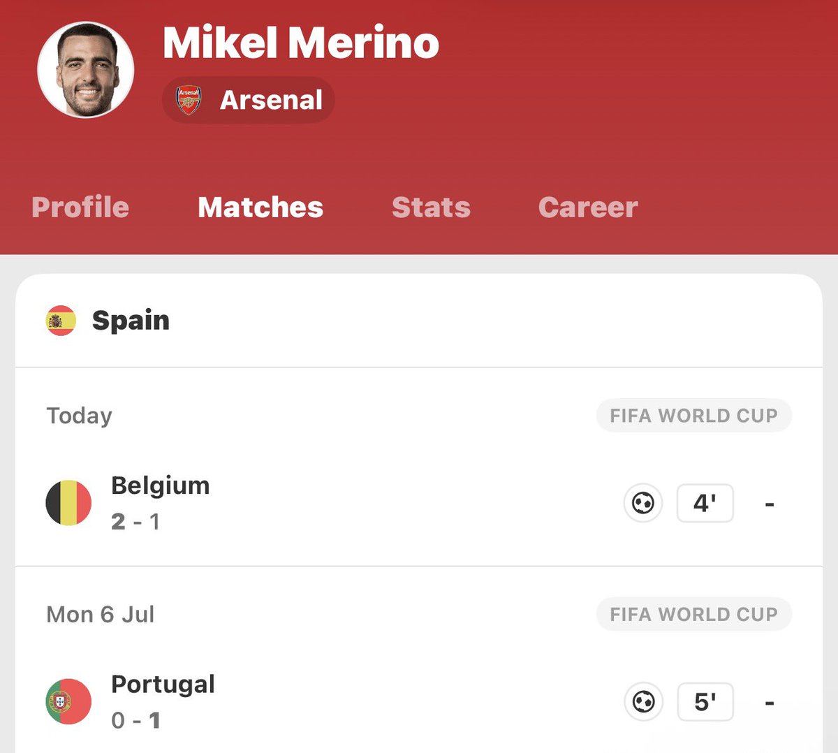 m1nuyln2's tweet photo. crying he scored the winners but didn’t play enough to even get a rating 😭😭😭😭 https://t.co/GbcS8ASBhH