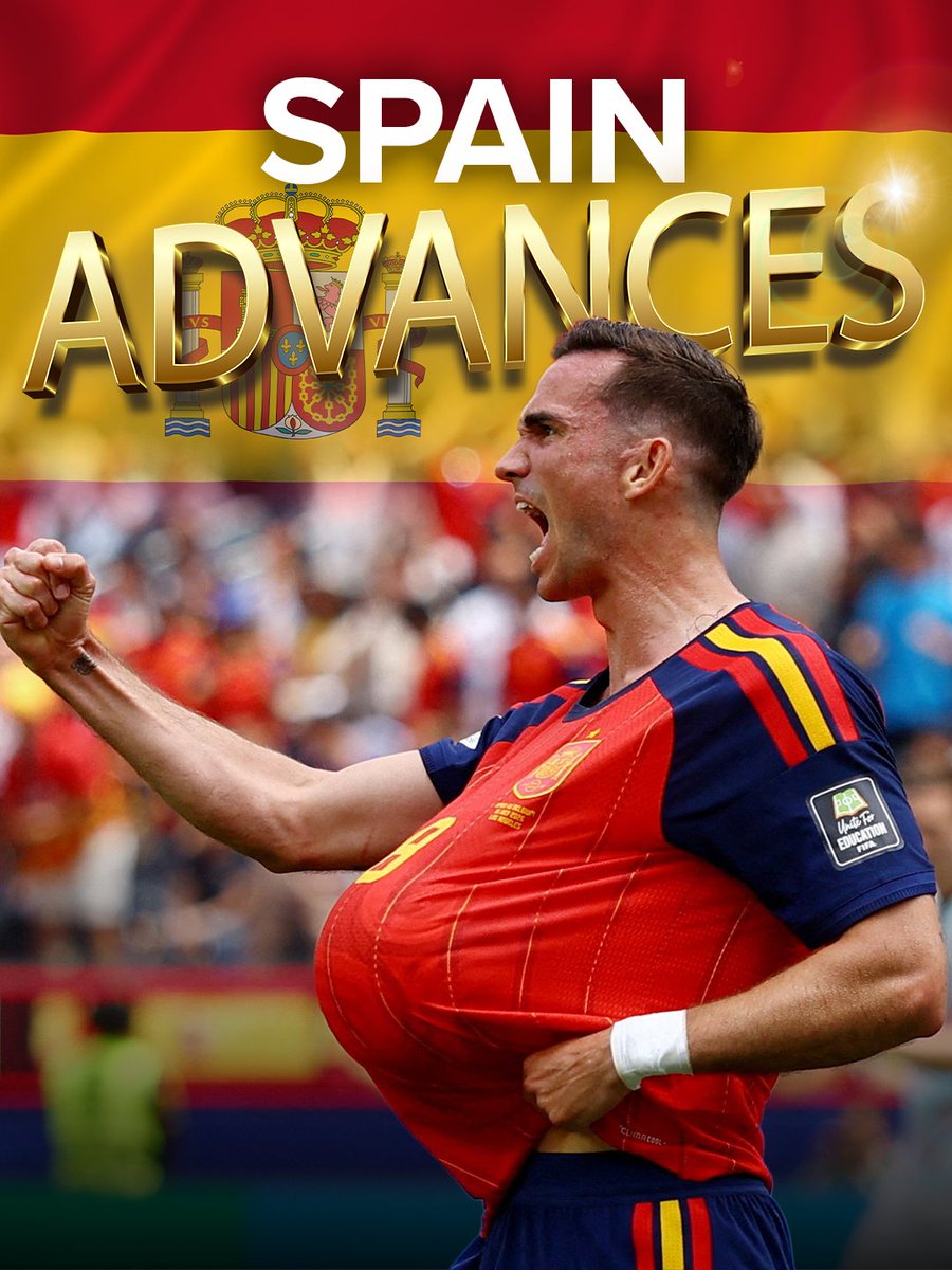 WilliamHillUS's tweet photo. IN THE FINAL MINUTES, MIKEL MERINO GIVES SPAIN THE GO AHEAD GOAL AND ARE ONTO THE SEMIFINALS! 😱 Belgium is eliminated in the most heartbreaking way 💔 

#WorldCup | #FIFA https://t.co/ieTjqMb0BC