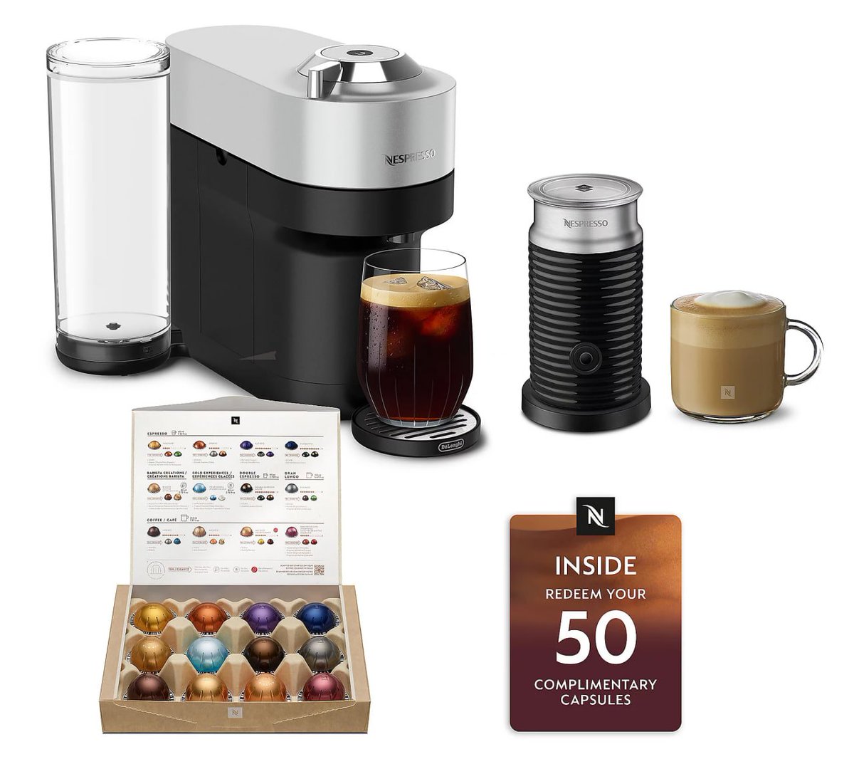 brittneys_deals's tweet photo. #QVCFinds #QVCPartner #ad
Nespresso Vertuo Pop+ Deluxe w/ Frother & 50-ct Coffee Voucher
Now $119.xx
Was $199.xx
For new accounts!
Use code HELLO30 at checkout
(Free Shipping)
https://t.co/mdJRsjfbZ1 https://t.co/qHTTd0JixY