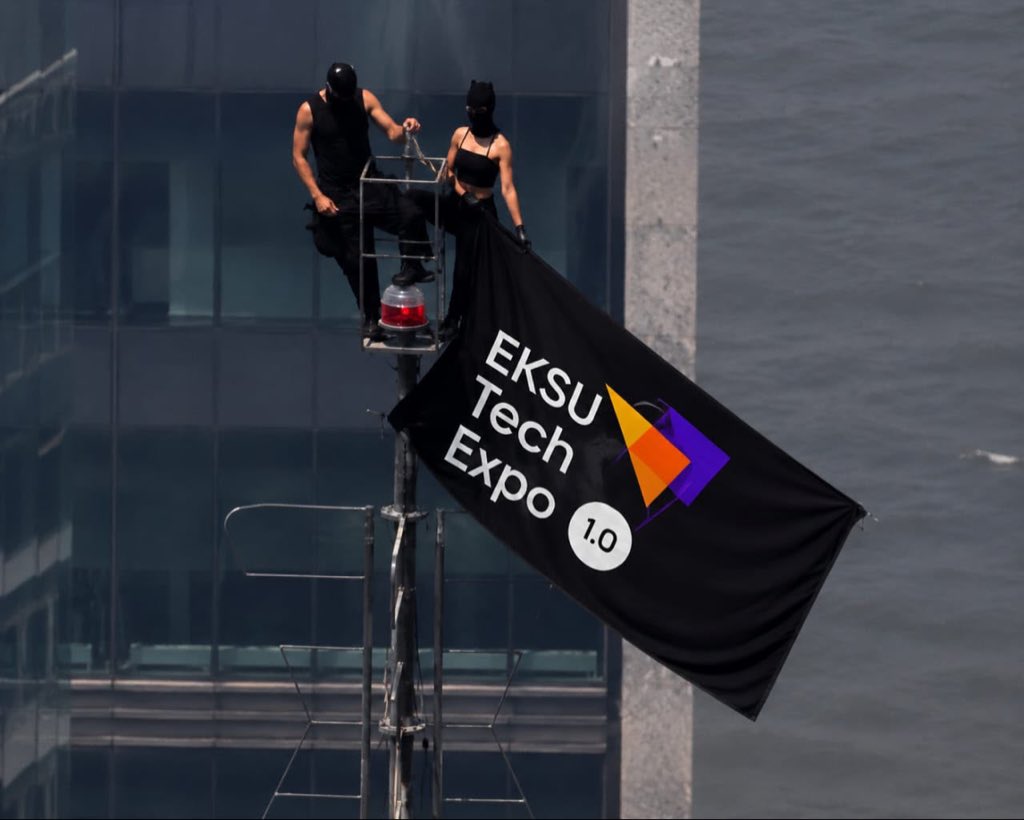 TechhubEksu's tweet photo. Some announcements are too big to stay on the ground.

EKSU Tech Expo 1.0 is officially on the horizon. 🚀

📅 29th August, 2026
See you there. https://t.co/xD2Rx66SBb