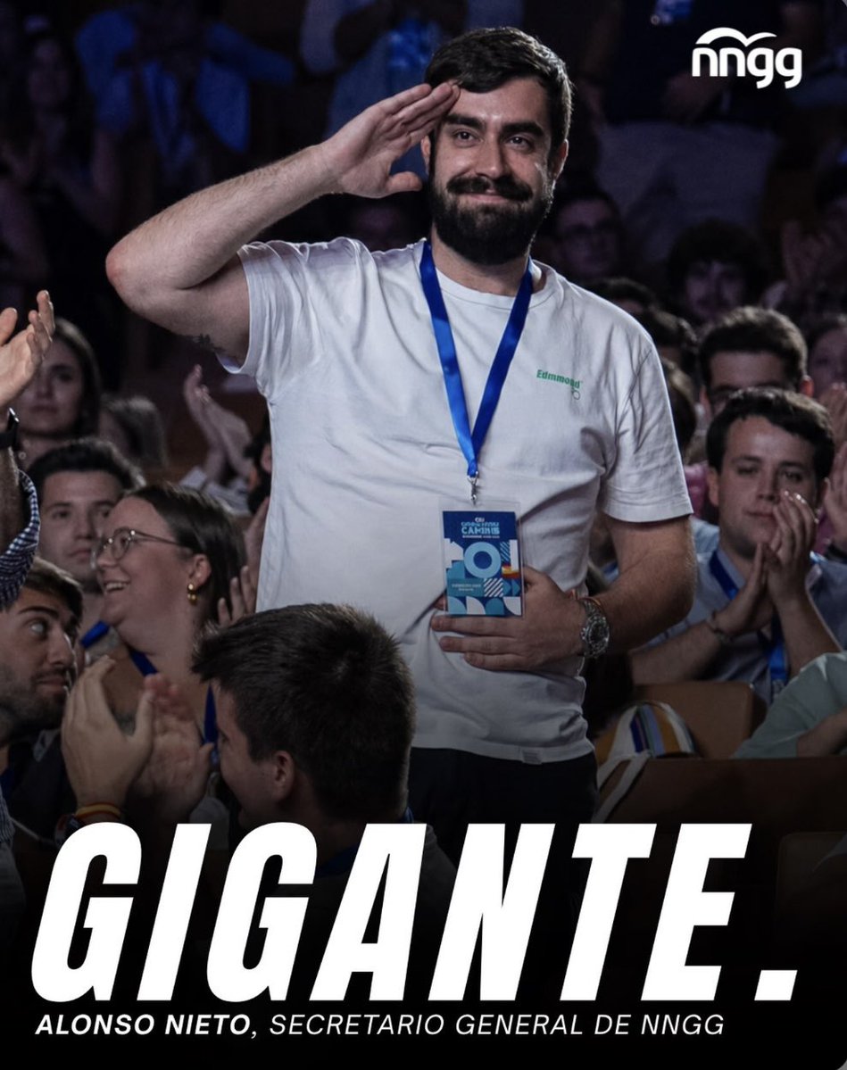 alferma1's tweet photo. ¡Enhorabuena, Alonso, presidente de @NNGGPalencia, próximo secretario general de @NNGG_Es!

Una persona trabajadora, comprometida y que seguro ejercerás una gran labor como has hecho en Palencia y en toda #CastillayLeón.

Una gran elección de @Idancausa. ¡Muchos éxitos, Alonso! https://t.co/mkOp05gsoe