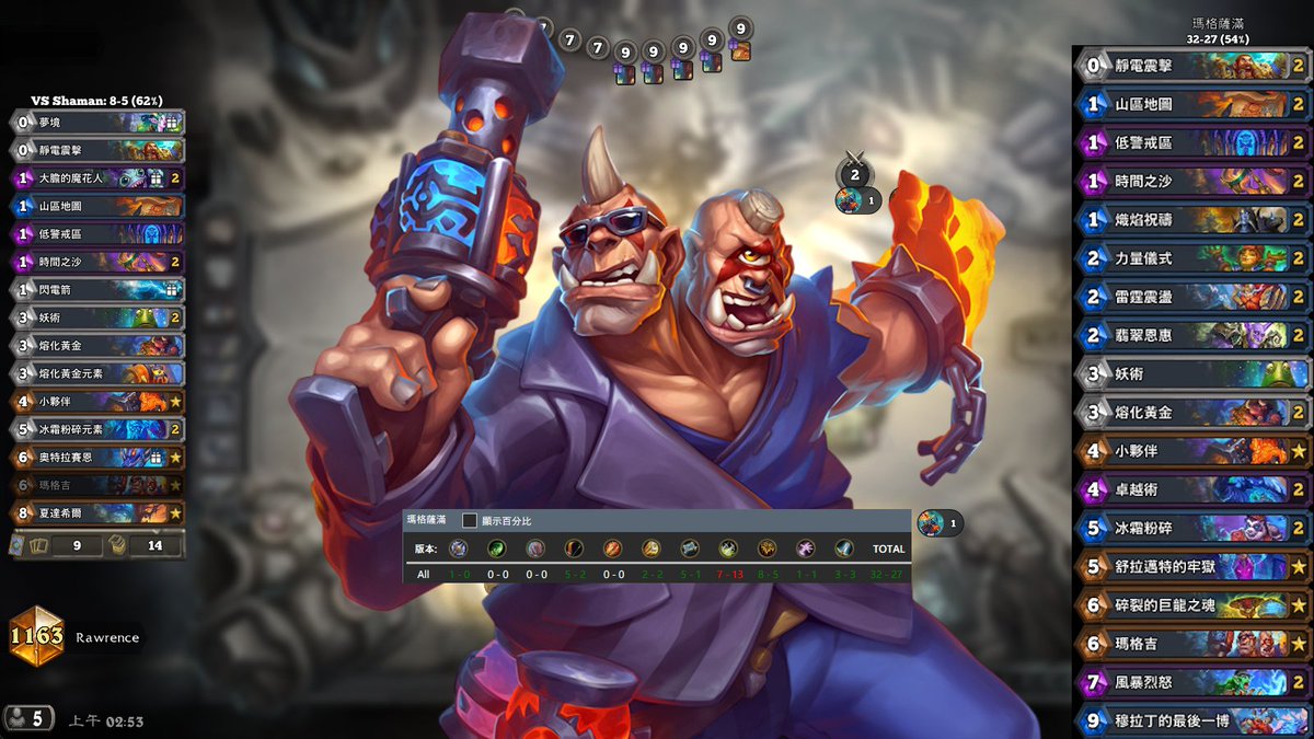 St_Rawrence's tweet photo. #Hearthstone

Mug Shaman: 
AAECAaoIBq+fBPfAB9HDB9DbB6HcB9/lBwzp/AbRmwfwqgf8rQe8sQfLtgfDwAfTwAfH2wfK2wfN2wfa3wcAAA== https://t.co/d340CimMeZ