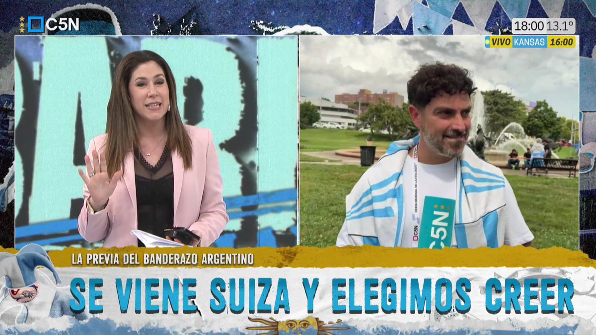 C5N's tweet photo. AHORA | Ya empezó El Diario con la conducción de @BallesterDani
➡️Opiná con #ElDiario
📲 #C5N en vivo: https://t.co/9fxDe5JViU https://t.co/GuL3xq9jBl