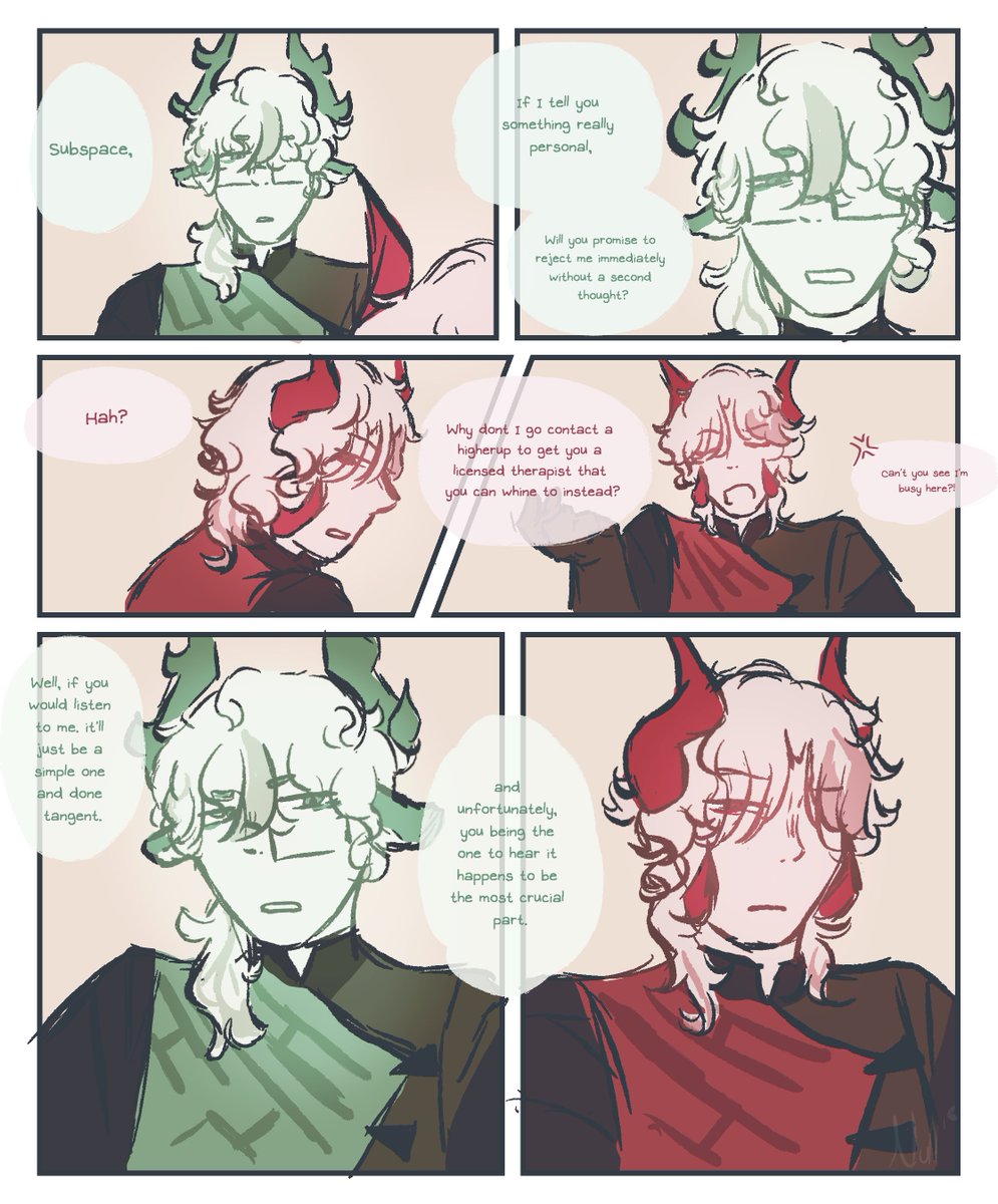 parmesan_null's tweet photo. heh.... predisaster confession comic.. 🦗🦗🦗🦗 is this thing on🦗🦗 anyone there.. 🦗🦗🦗🦗🦗  (3/6)

#subkit https://t.co/T47UzIQYZS