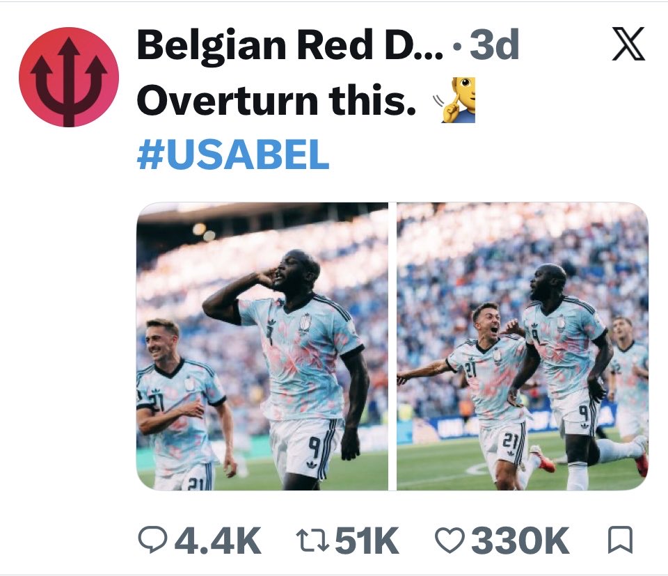 StephOPrestige's tweet photo. @BelRedDevils 🇺🇸🇺🇸🇺🇸🇺🇸 Suck it… https://t.co/5Hah9Ui7Ih
