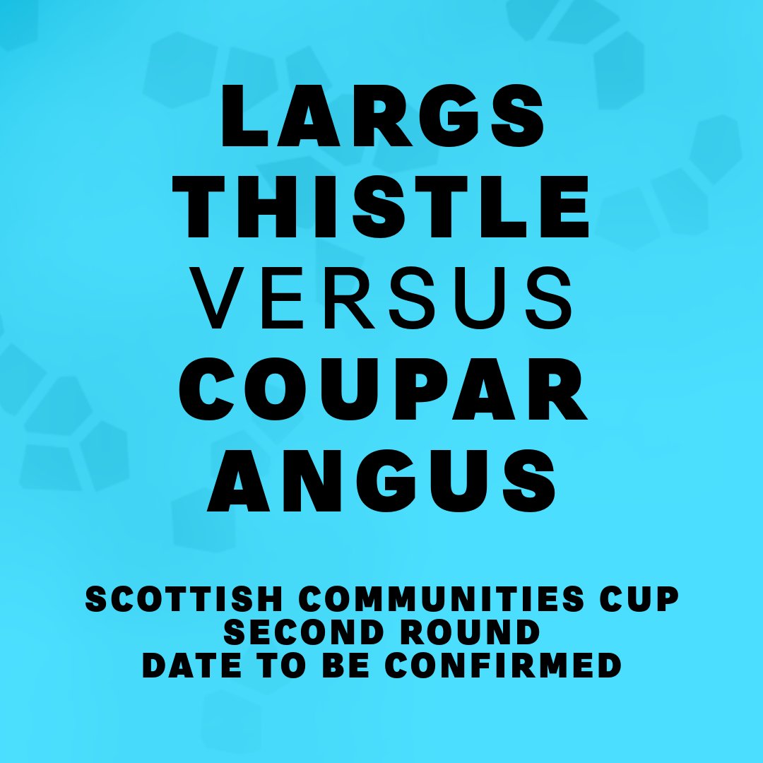 Largs Thistle F.C. tweet media
