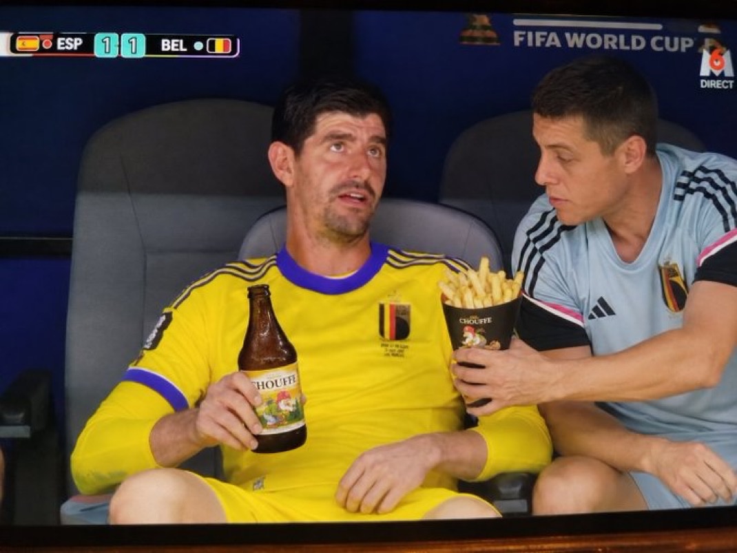 vaticSports's tweet photo. 🚨 SPAIN ARE INTO THE WORLD CUP SEMI-FINALS.

Spain defeat Belgium 2–1 in the quarter-finals.

And Spain found a way through.

Belgium’s run ends here.

Next up for Spain: France in the semi-final. 🇪🇸⚔️🇫🇷 https://t.co/LkowMkaaOv