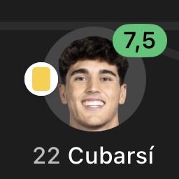 RisingStarXI's tweet photo. 🇪🇸🌟 𝐏𝐀𝐔 𝐂𝐔𝐁𝐀𝐑𝐒𝐈́ (𝟏𝟗) against Belgium:

• 90 Minutes 
• 12 PASSES INTO FINAL THIRD 
• 89/91 Accurate Passes
• 2 Chances Created 
• 100% Shot Accuracy 
• 5 Clearances 
• 3 Ball Recoveries 
• 2/3 Ground Duels Won

𝐄𝐋𝐈𝐓𝐄 𝐂𝐄𝐍𝐓𝐑𝐄 𝐁𝐀𝐂𝐊. https://t.co/rRlcrh4qf1