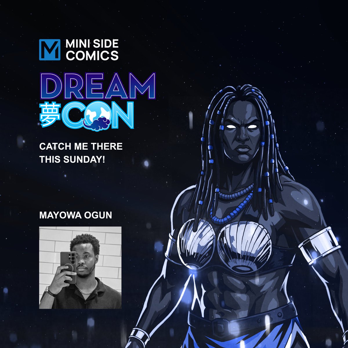 Miniside5's tweet photo. See ya there!

#dreamcon #minisidecomics #explore #agbaraafrikameje

Yoruba Mythology DreamCon https://t.co/Avphe1oAqg