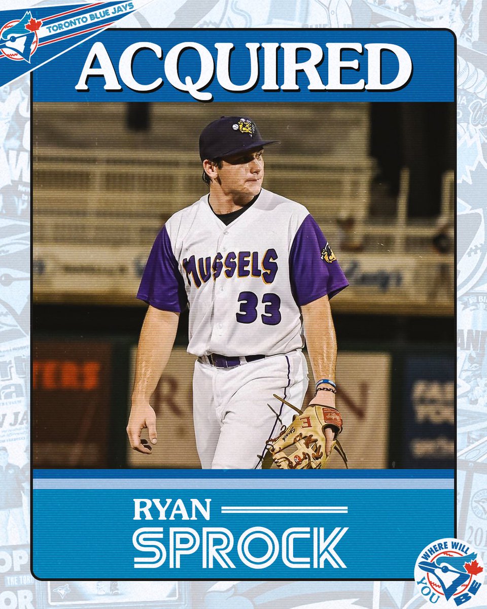 BlueJays's tweet photo. OFFICIAL: We’ve acquired C Ryan Sprock from the Twins in exchange for RHP Tommy Nance and International Signing Bonus Pool Space. https://t.co/NmnhM3Oa90