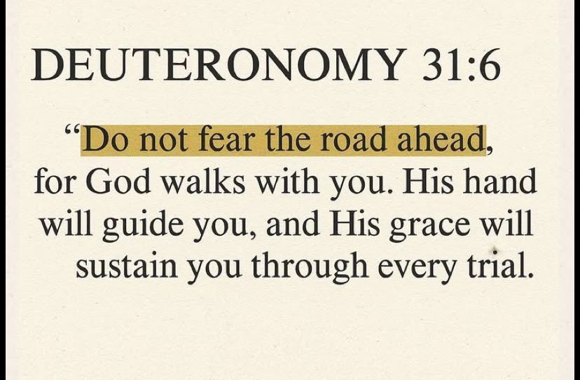 Aestheticswallz's tweet photo. Deuteronomy 31:6 https://t.co/Yf5s8N2tTY