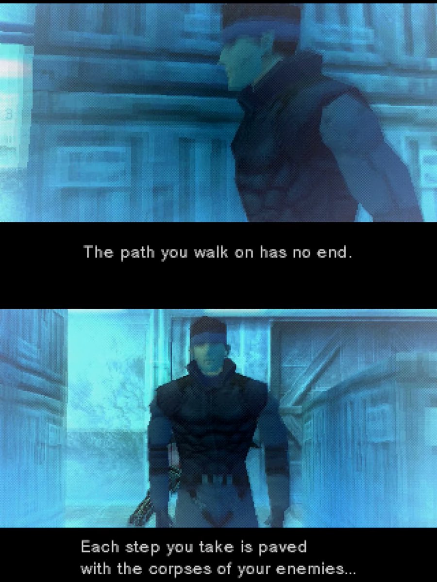 MetalGear_QWC's tweet photo. Metal Gear Solid (1998) https://t.co/9ELKSKB0cz