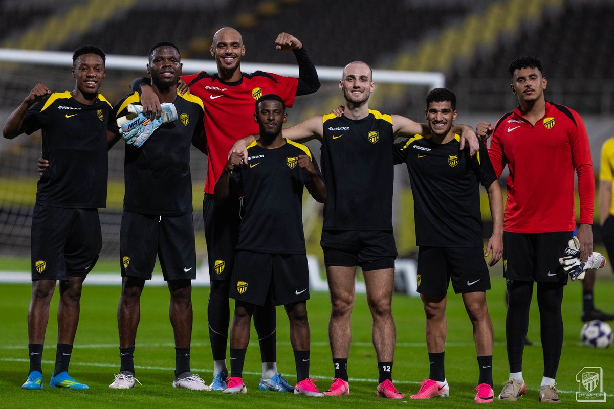 ittihad's tweet photo. الفـريق الفـائز في مران اليوم 😄👏 https://t.co/SDPFxk7HS1