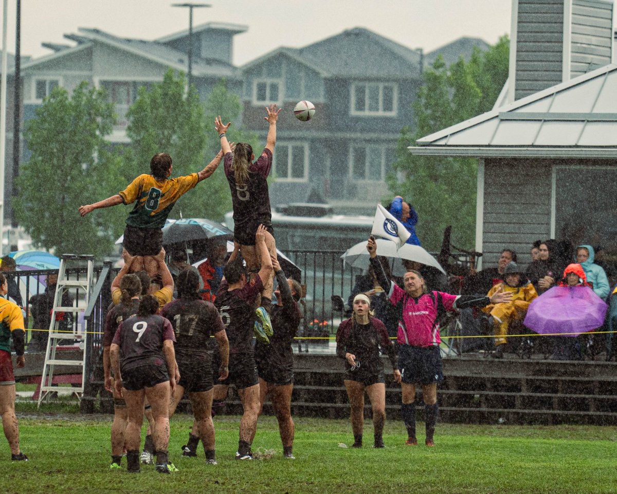 RugbyAlberta's tweet photo. 🏉 Rain, mud, and relentless competition — the 2026 Alberta Regional Championships XVs brought out the best in Alberta’s U17 and U19 women's divisions.

A powerful showcase of the talent, intensity, and heart driving Alberta rugby forward 🔥

📸https://t.co/h62CfMKdHs https://t.co/KOEinehtqW