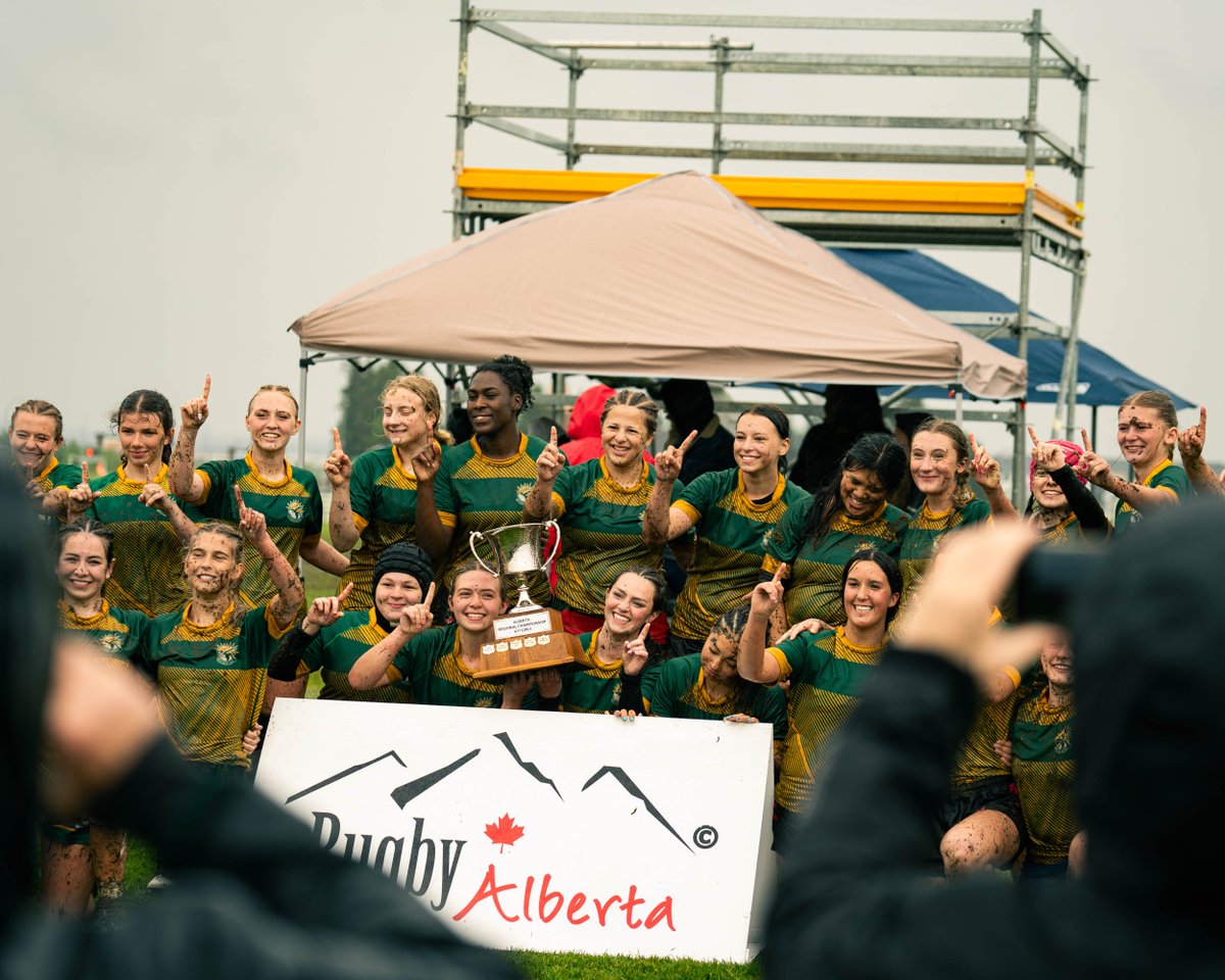 RugbyAlberta's tweet photo. 🏉 Rain, mud, and relentless competition — the 2026 Alberta Regional Championships XVs brought out the best in Alberta’s U17 and U19 women's divisions.

A powerful showcase of the talent, intensity, and heart driving Alberta rugby forward 🔥

📸https://t.co/h62CfMKdHs https://t.co/KOEinehtqW