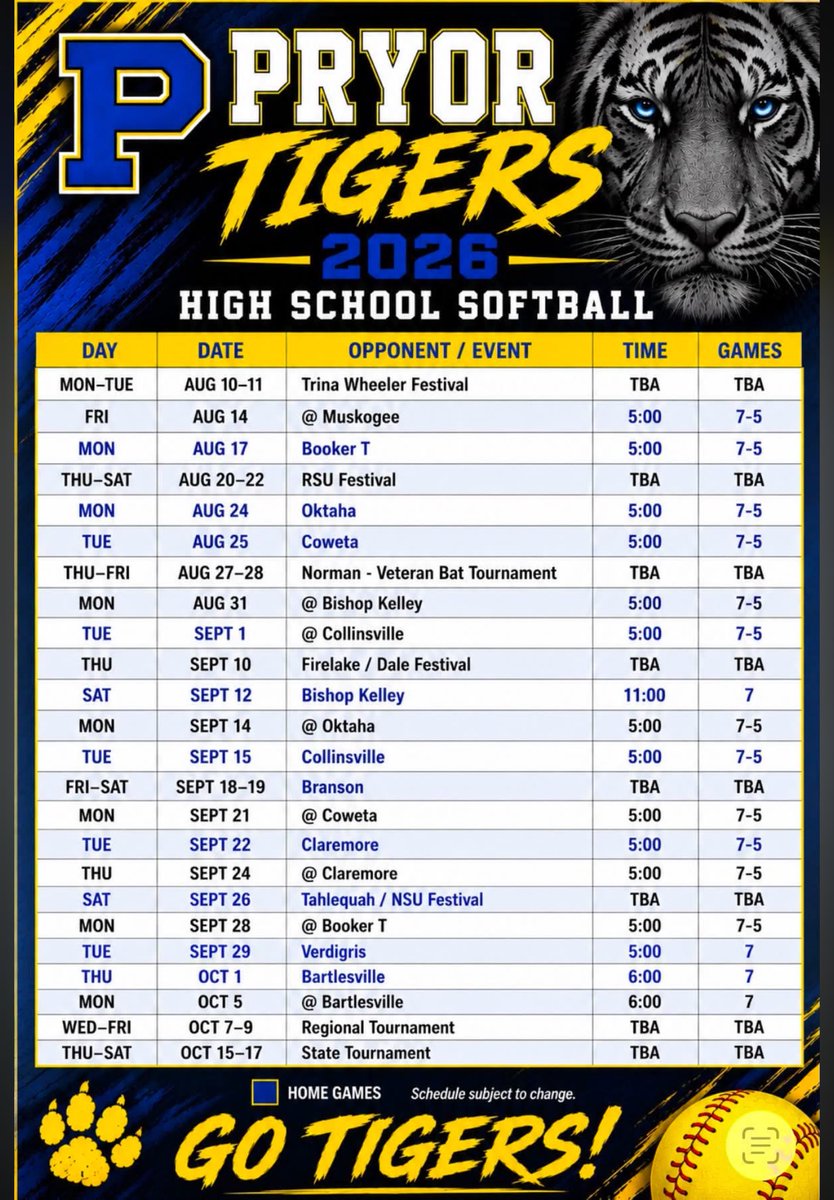 MckennaY_02's tweet photo. Senior season ❤️🐯🥎 https://t.co/7VzwWMALGp