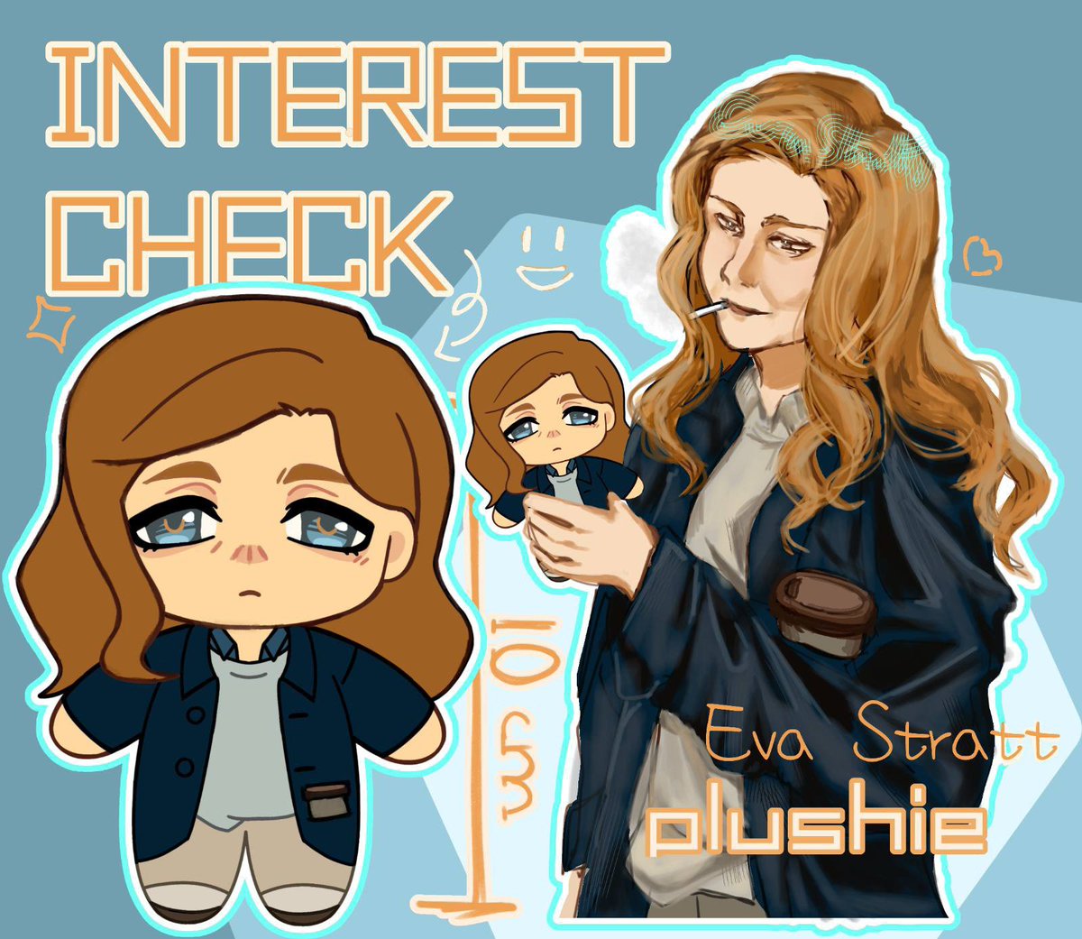 h_rika04's tweet photo. EVA STRATT PLUSHIE INTEREST CHECK

I haven't seen many Stratt plushies yet, so I was wondering if anybody was interested in buying one :D
Since acggoods haven't approved yet the final design may change
Rtwts are greatly appreciated
#projecthailmary #evastratt #phm https://t.co/pew3oEK1EG
