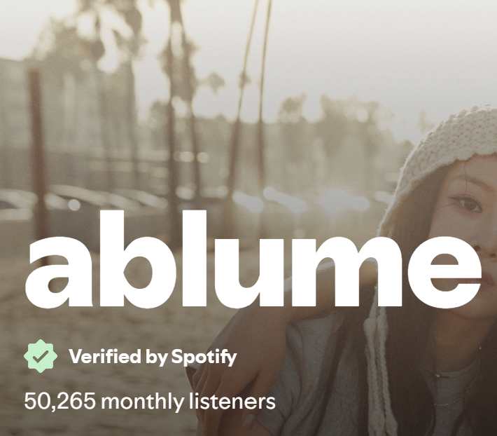 traus53732547's tweet photo. @Danhessz ABLUME has no claim to Cupid whatsoever. That Spotify monthly listener count is the naked truth about them. #ABLUME https://t.co/HNOHiHYStf