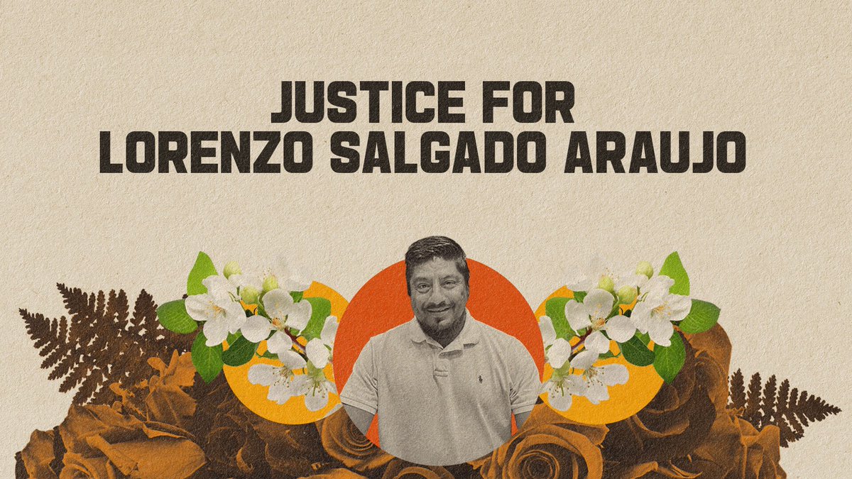 XavierBecerra's tweet photo. The reports surrounding the death of Lorenzo Salgado Araujo are deeply concerning and demand a full accounting of the facts.

No agency is above the law. In California, ICE must be held to the same standards of accountability and transparency as every other institution. I call for a prompt, thorough, and independent investigation into the killing of Lorenzo Salgado Araujo and stand with his loved ones as they seek truth, accountability, and justice.
