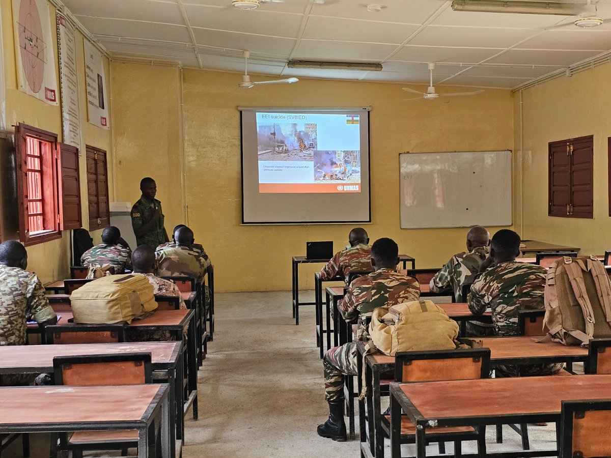 United Nations Mine Action Service (UNMAS) tweet media
