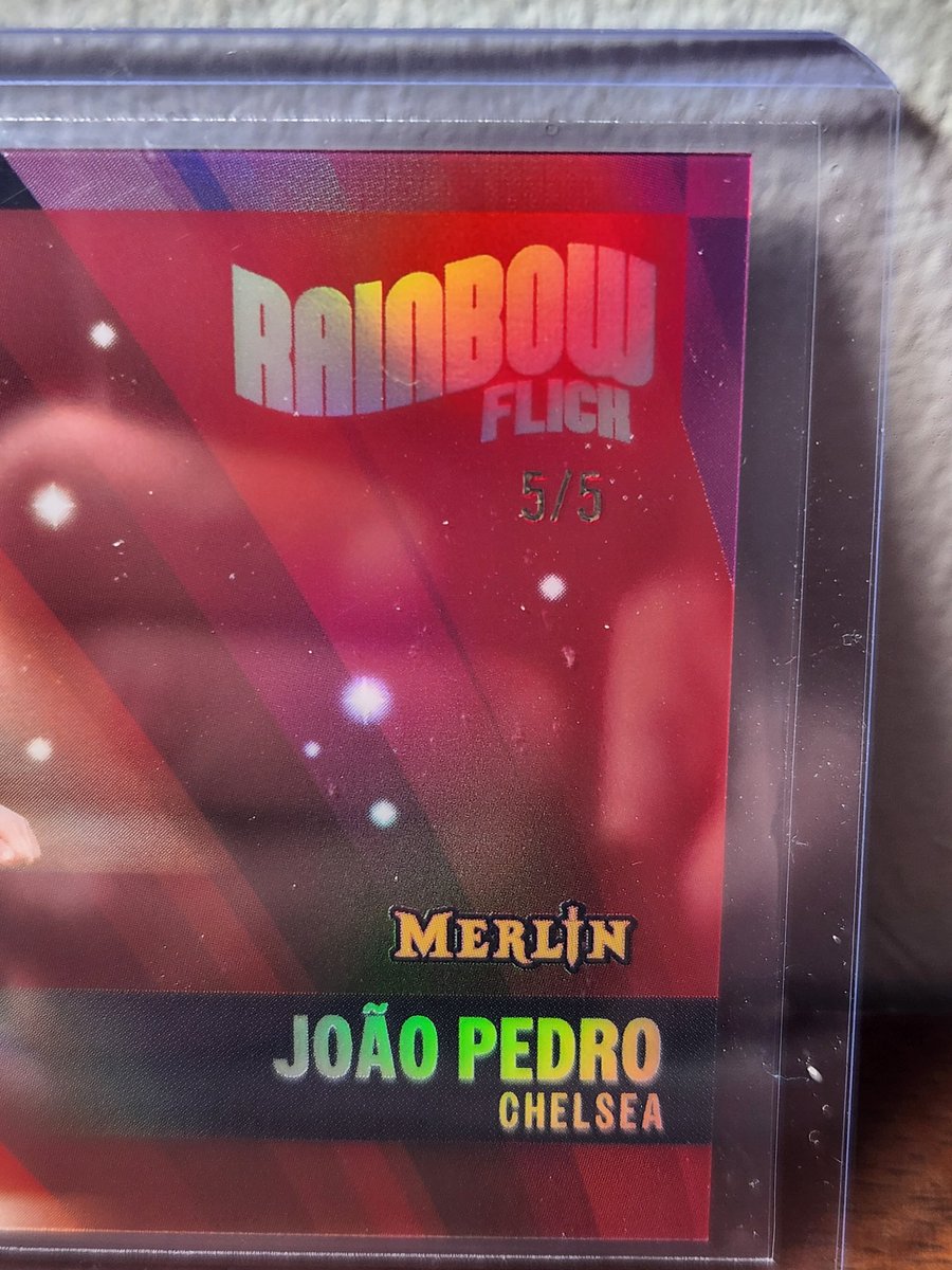gcraftUT's tweet photo. @jcutlersburner Merlin EPL Rainbow Flick (case hit) Joao Pedro 5/5

$500 https://t.co/pEnTOGkfSe