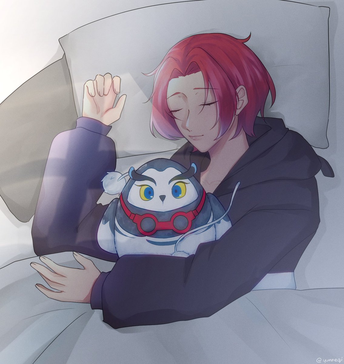 yunneqi's tweet photo. sleepy wonder with the lufel plush
#p5x #p5x_art #p5x_fa https://t.co/FuSkmCAtpv