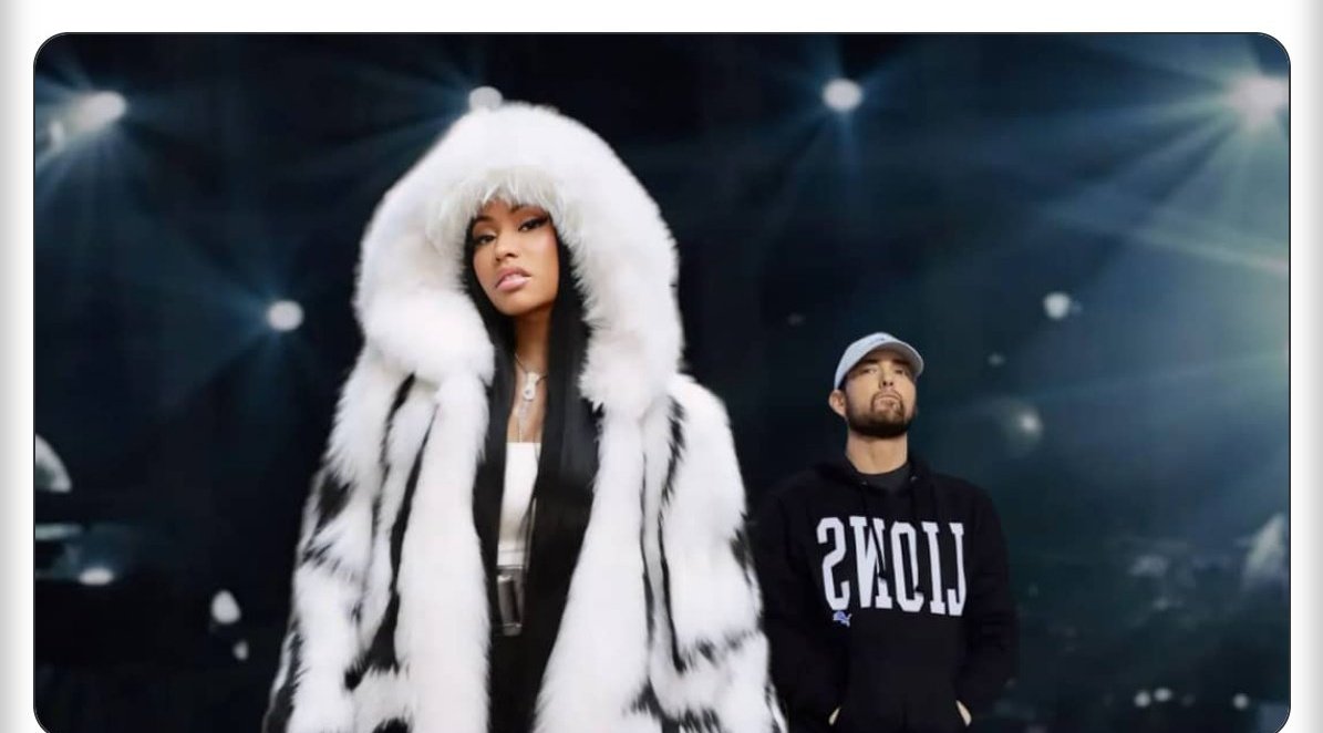DetroitEminaj's tweet photo. “ If I lose an award to Kanye or NICKI , I can understand. But losing to people you know have no fans or not famous is funny . So who voted for them ? Look at Nicki Minaj , she got no Grammys , which female rapper is better than her ? No one. “ 

~ Eminem https://t.co/XUOxtgw9Uq
