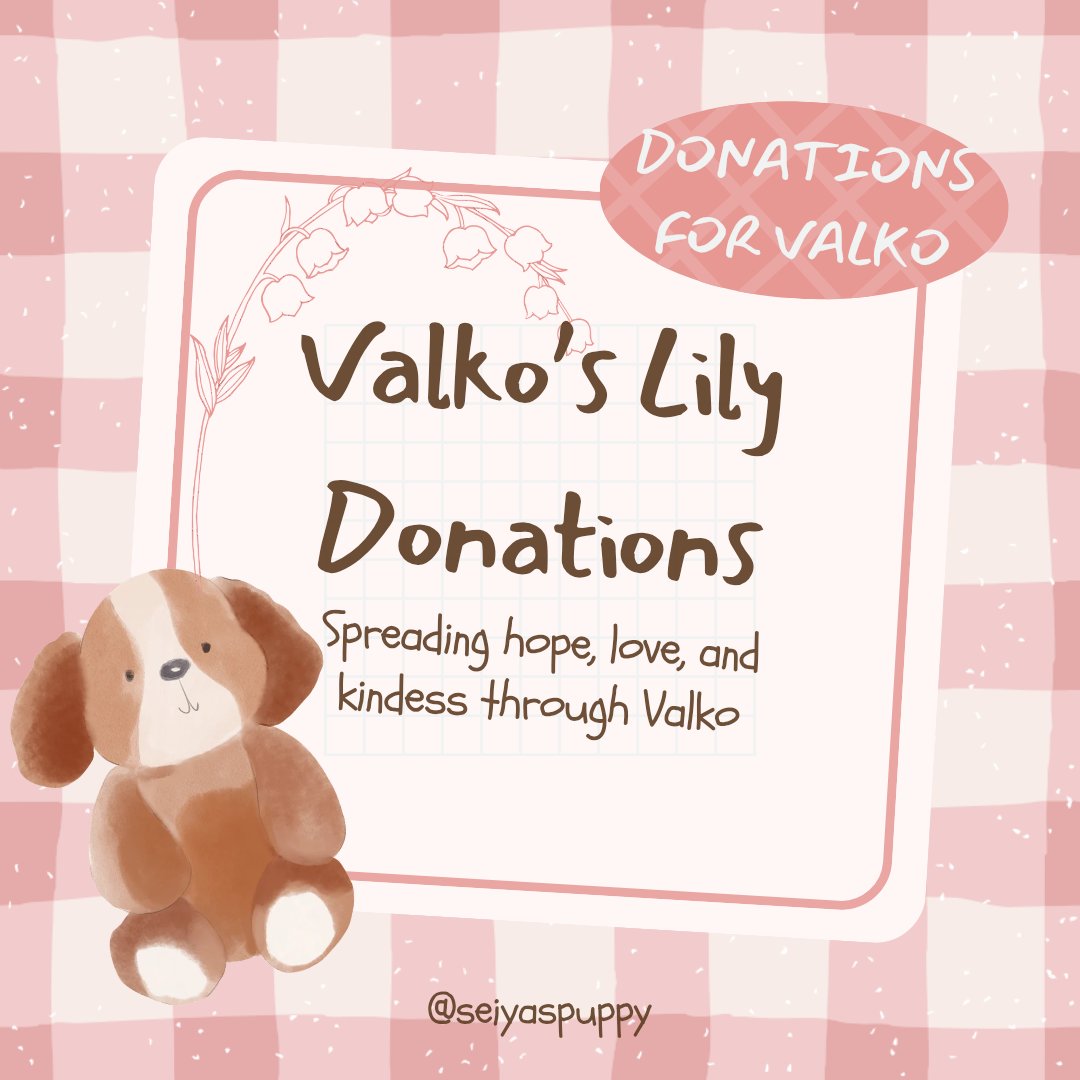 seiyaspuppy's tweet photo. 🚨INFORMATION ON #ValkosLilyDonations 🚨

Please read ALL four images when you are donating in the name of Valko!

‼️NOTE‼️
ONLY use #ValkosLilyDonations for posts regarding donating. It will help keep the donations easier to find when people rt and boost them
#ValkoIsInnocent https://t.co/KgxM5M12wL