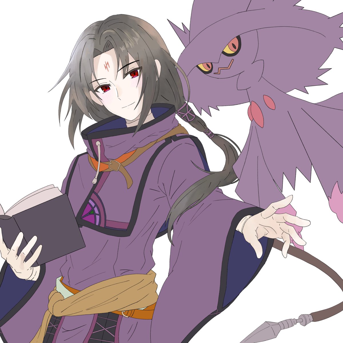 yosshi_fe's tweet photo. wipです！
セネリオとムウマージ、なんか雰囲気似てるなーって
ポケモンsv楽しい♡ https://t.co/L8PhXO77BU