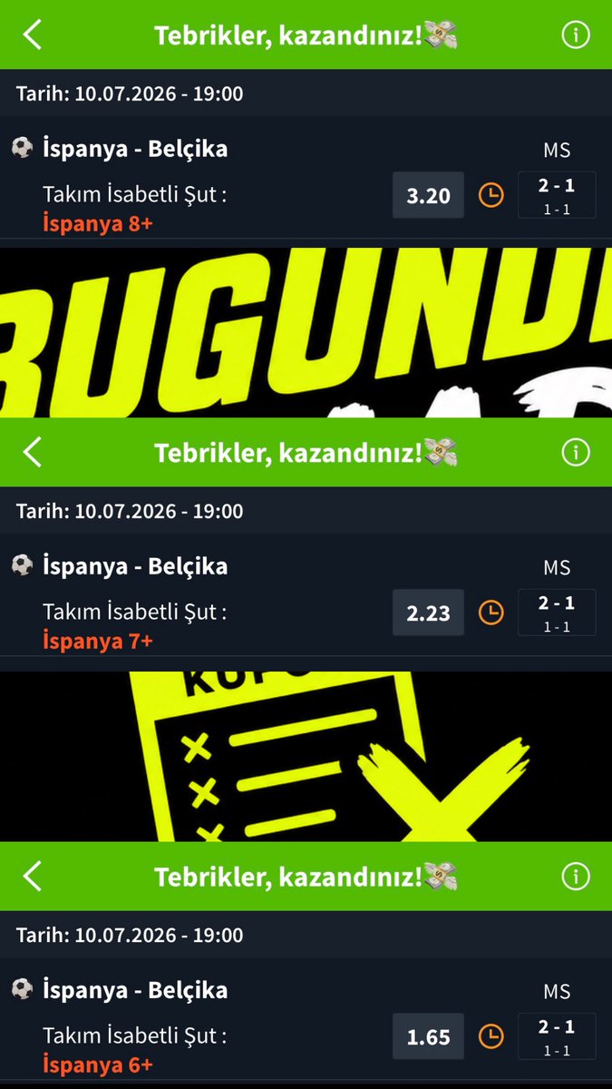 Bugün de Olmadı tweet media