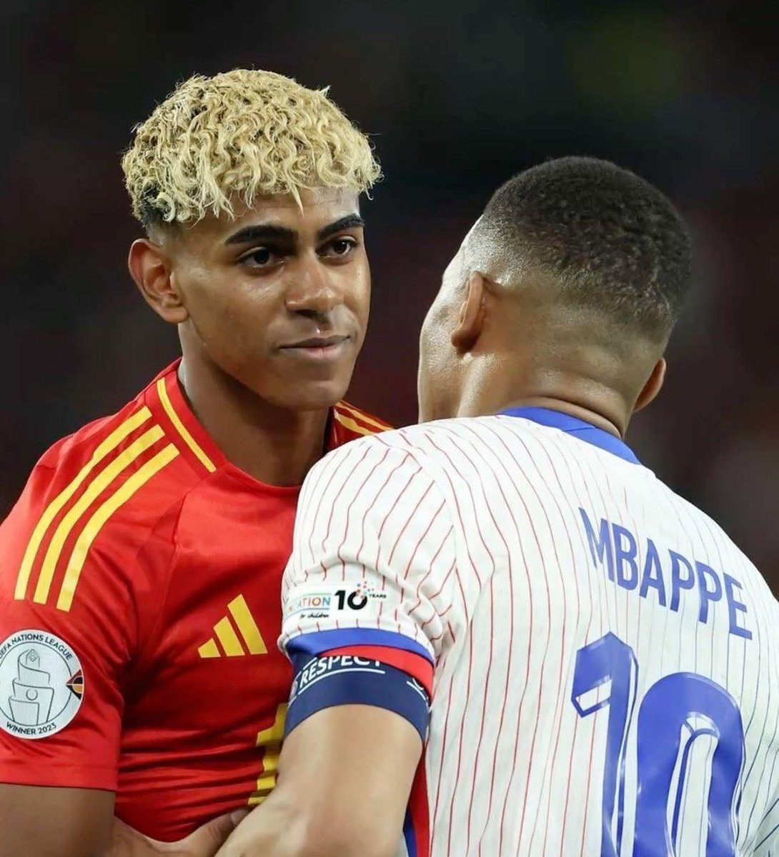 Tobs_fc's tweet photo. 🚨 REMINDER: Kylian Mbappe has never beaten Lamine Yamal in a France shirt. 

Yamal has 3 goals, 2 wins on his head. 🏅 https://t.co/WkuZN0UTBZ