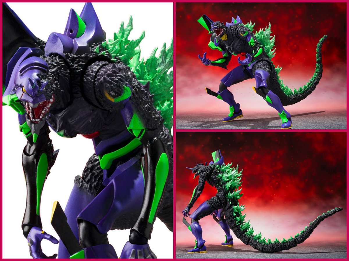 PopCultFrenzy's tweet photo. S.H.MonsterArts Godzilla vs. Evangelion Evangelion Test Type-01 G Awakening Form
is up for pre-order at #EntEarth, expected Feb. 2027:
$159.99 https://t.co/CukCpYxGco #ad
Free shipping. https://t.co/5AjJBYKlVx