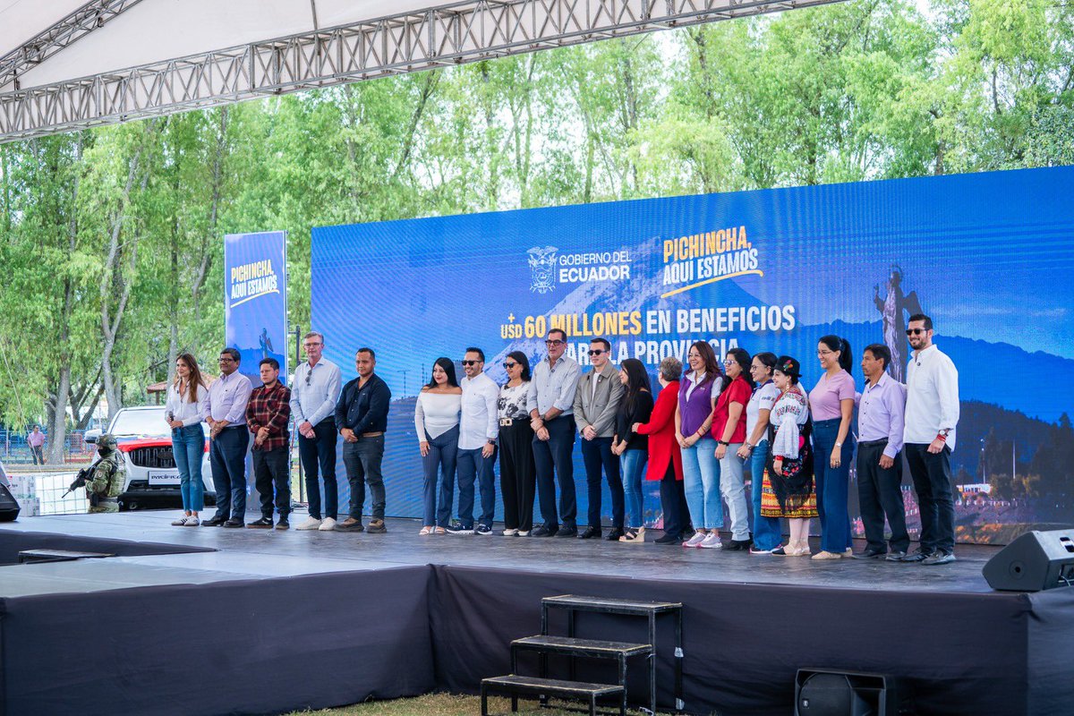 Produccion_Ecu's tweet photo. @DanielNoboaOk Desde el Gobierno Nacional, seguimos generando oportunidades para impulsar a nuestros exportadores y prestadores de servicios turísticos, promoviendo el crecimiento económico del país. https://t.co/rxy8EBEej5