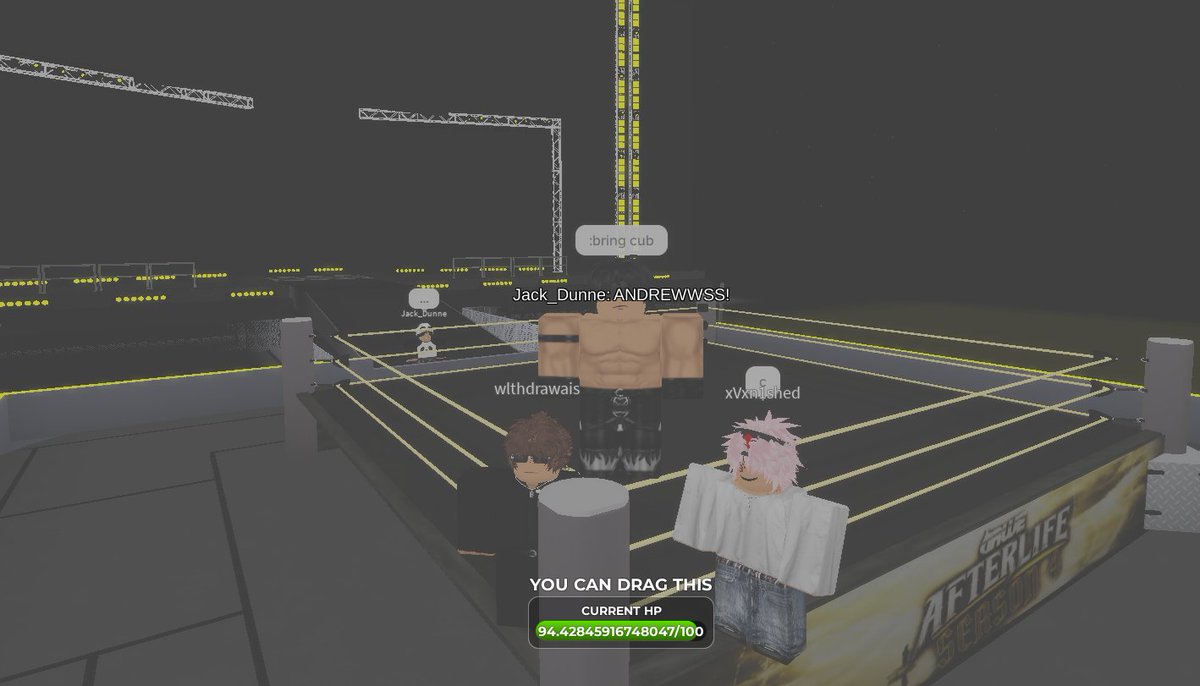 TheEmperorRW's tweet photo. Going to the @IRWE_Official X-Division chamber match

GG Tyler and Lenny https://t.co/zXL2fs95kn