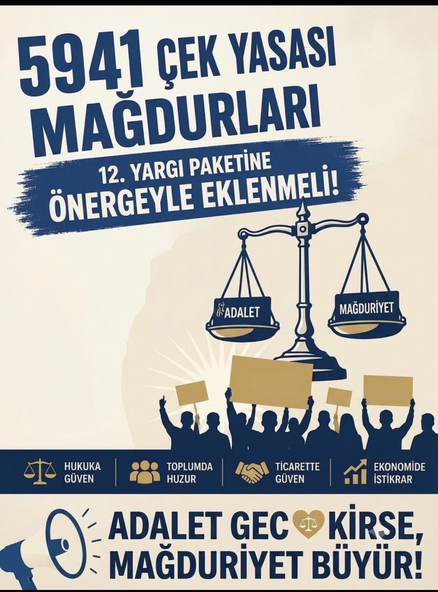 Bugraesr2019's tweet photo. @avademyildirim Çek mağdurları umutlarını 12. Yargı Paketi’ne bağladı. Sayın Komisyon Üyeleri, bu sesi duyun ve önergeyi destekleyin. #ÇekÖnergeyleEklensin #ÇekBorçlarınaYapılandırma @avademyildirim https://t.co/PAe5DLG4Nn