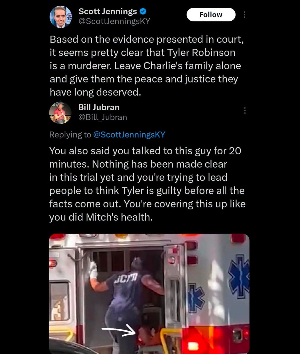 JamesTate121's tweet photo. Dear CNN, you need to fire Scott Jennings for lying about Speaking to Mitch McConnell. He is a propagandists not a journalist. They belong on Newsmax and Fox News. https://t.co/vrU3To7QGL