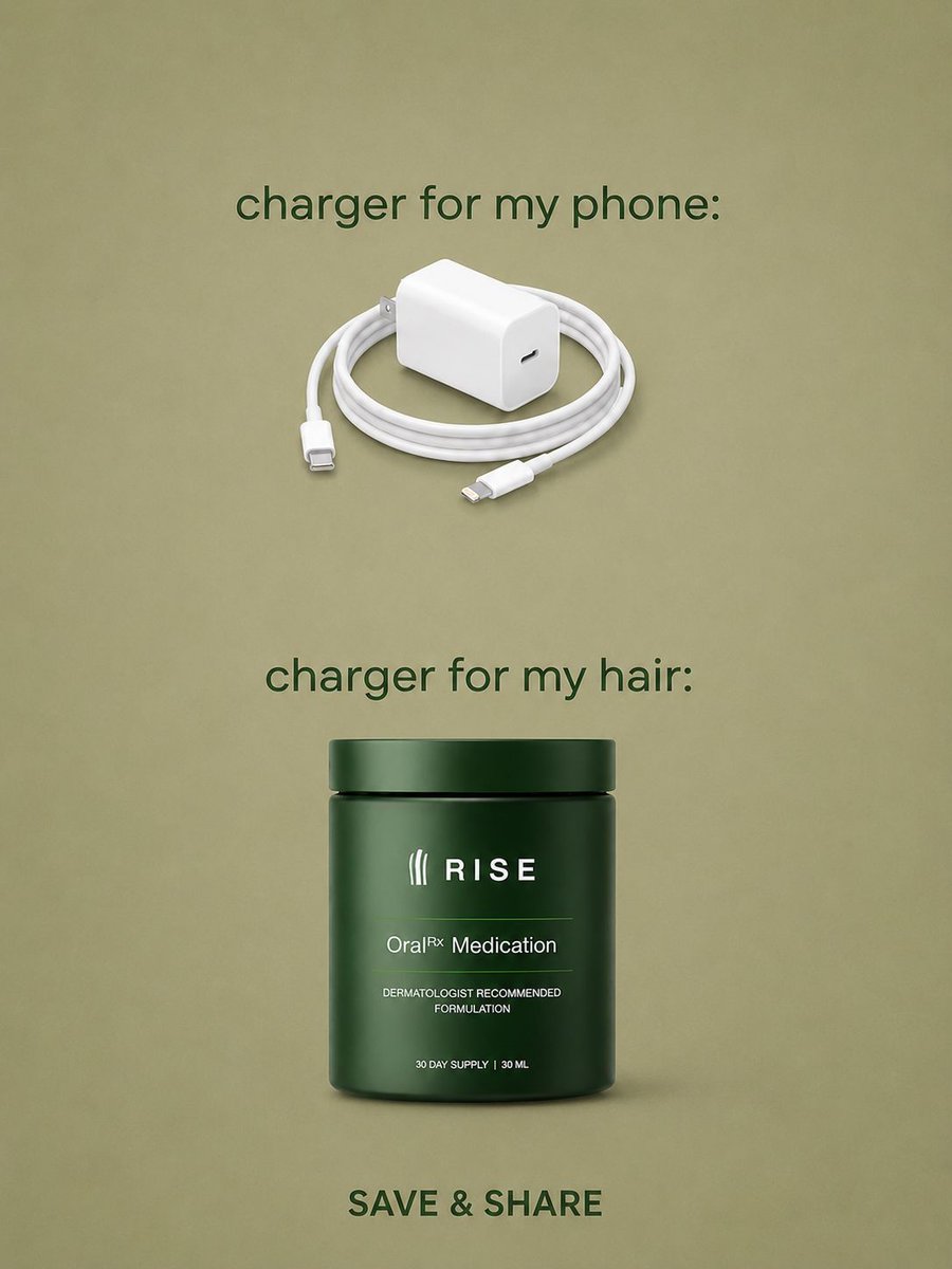 tryriseofficial's tweet photo. Stop treating hair care like a chore. 
TryRISE &amp; evolve your thinning hair today. https://t.co/A3bacnmohZ