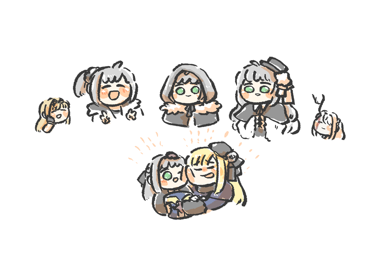 ume22ke's tweet photo. みんなかわいい。 https://t.co/yMeIx7LiqV