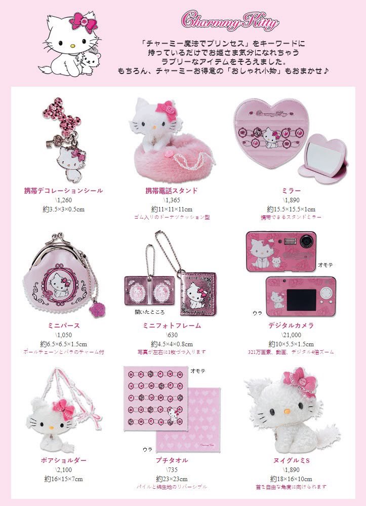 thepinkernet's tweet photo. charmmy kitty cameo (2005) 🎀 https://t.co/0MepLbkD7f