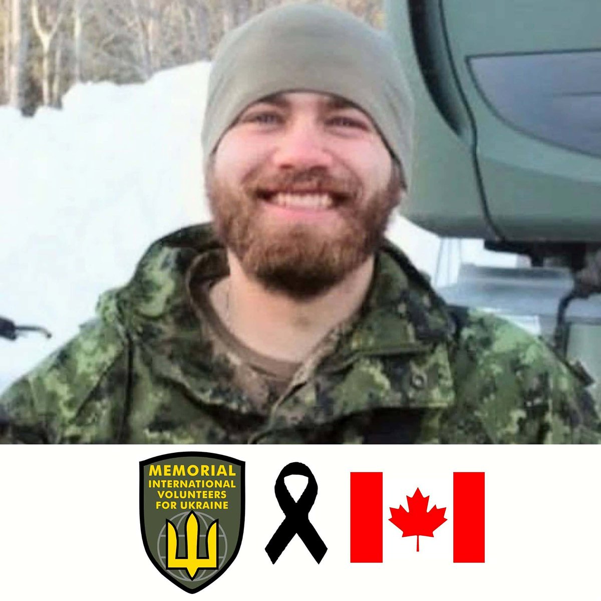Tatou_Ania's tweet photo. 🇨🇦🕯️🇺🇦🫡 Last week, Canada lost one of its own in Ukraine. "Master Corporal Dante Johnson-Wells, formerly of The Governor General's Horse Guards and the Canadian Armed Forces, was killed while serving with Збройні Сили України / The Armed Forces of Ukraine. Reports indicate that he lost his life while attempting to rescue a fellow soldier under enemy fire, an act of extraordinary courage that reflects the very best of military service.

Regardless of our individual views on the conflict, we can all recognize selfless bravery and the profound sacrifice made by those who choose to protect others.

Dante's family now faces the difficult task of bringing him home to Canada. We encourage everyone who is able to consider making a donation (Go Fund Me) to assist with the repatriation of his remains and to support his loved ones during this heartbreaking time.

Every contribution, no matter the size, is a meaningful expression of gratitude and respect.

Rest in peace, MCpl Dante Johnson-Wells. Your courage, your service, and your sacrifice will not be forgotten."

Source: Dr. Bryan Brulotte on LinkedIn https://t.co/8WtVCKXyDO
🇨🇦🇺🇦
https://t.co/EjBswt8BOb