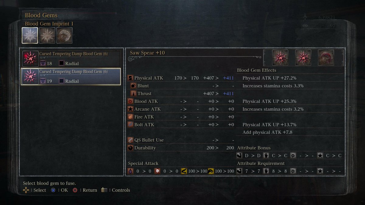 weavatron's tweet photo. Physical ATK UP +27.2%
Increases stamina costs 3.3%

Finally a 27.2 https://t.co/JUru6RsUAo