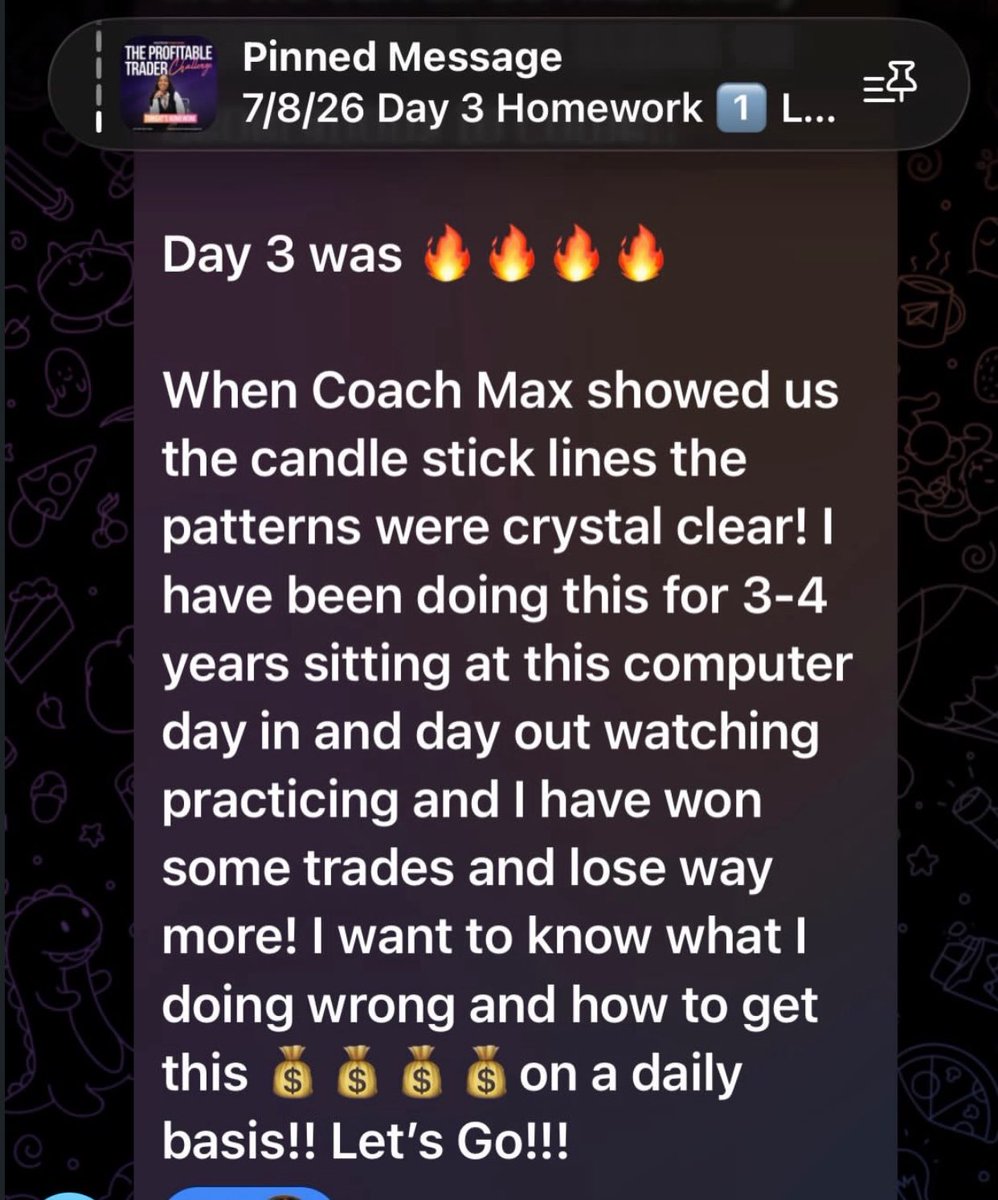 ShaunaAndre_'s tweet photo. I am teaching real game,real structure,real discipline,and the exact mindset it takes to become a profitable trader.I have been doing this since 2016.I know how to take somebody who is nervous,confused,and second-guessing everything,and help them finally see that they CAN do this https://t.co/P5so1Eowvv