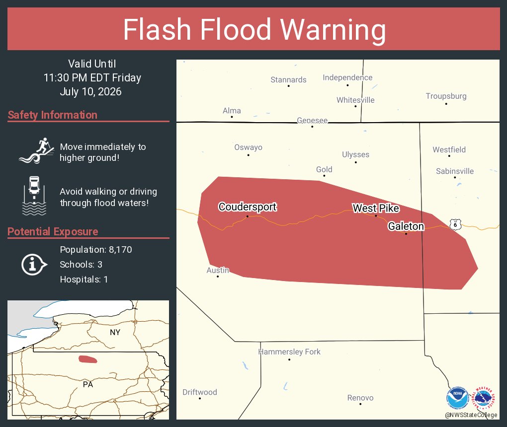 NWS State College tweet media